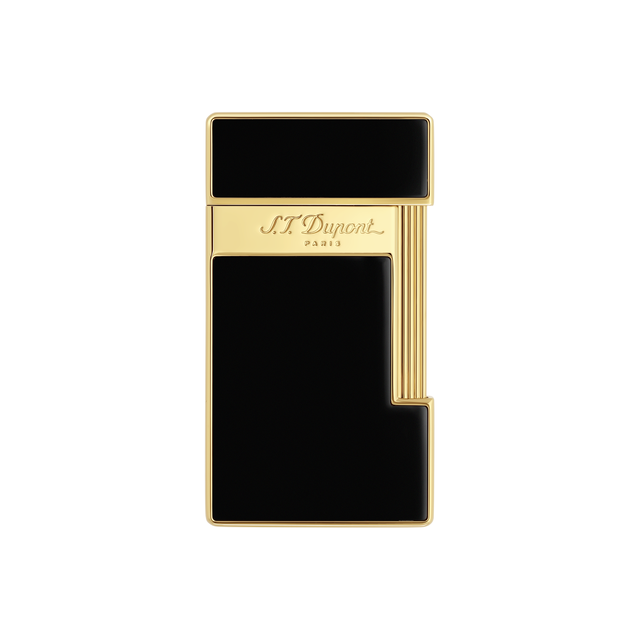北*1様 S.T. Dupont ゴールド ブラック ライター Slimmy Lighter Black Lacquer and Gold – Luxury Lighters