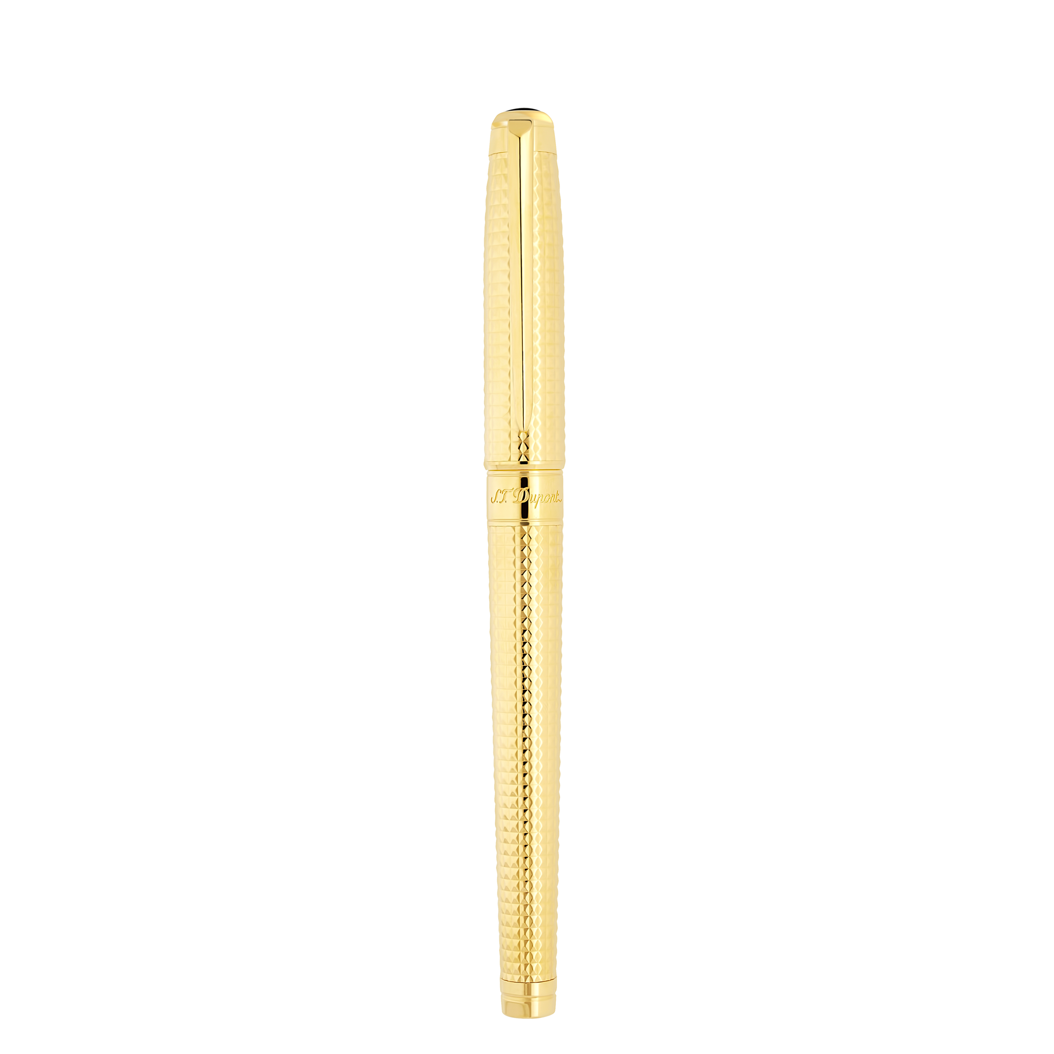 S.T. Dupont Luxury Writing Instrument - Gold Diamond-tipped Large S.T. Dupont Luxury Writing Instrument - Gold Diamond-tipped Large