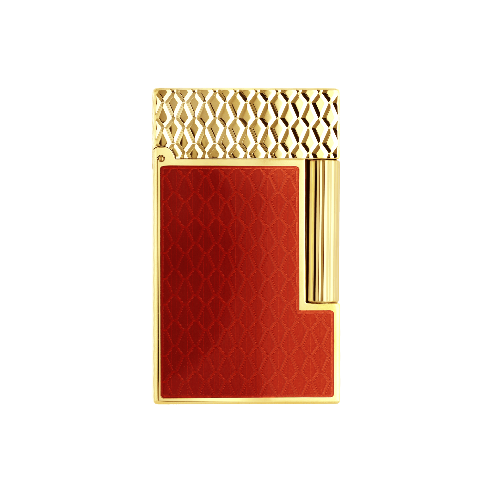 Ligne line 2 Bright lacquer Bordeaux/ Golden Guilloche under Ligne line 2 Bright lacquer Bordeaux/ Golden Guilloche under