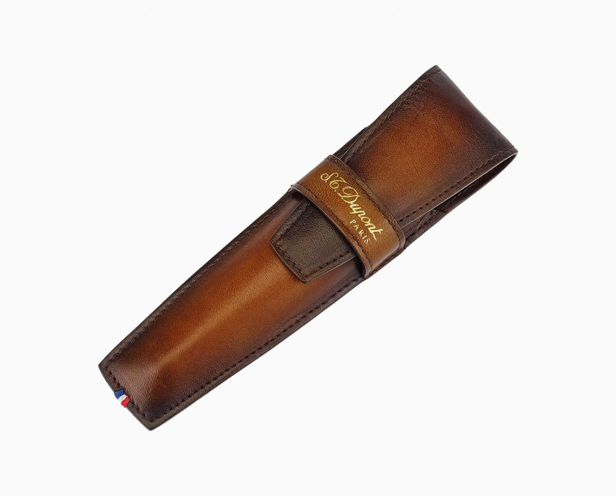 Atelier brown leather lighter case - Luxury Accessories