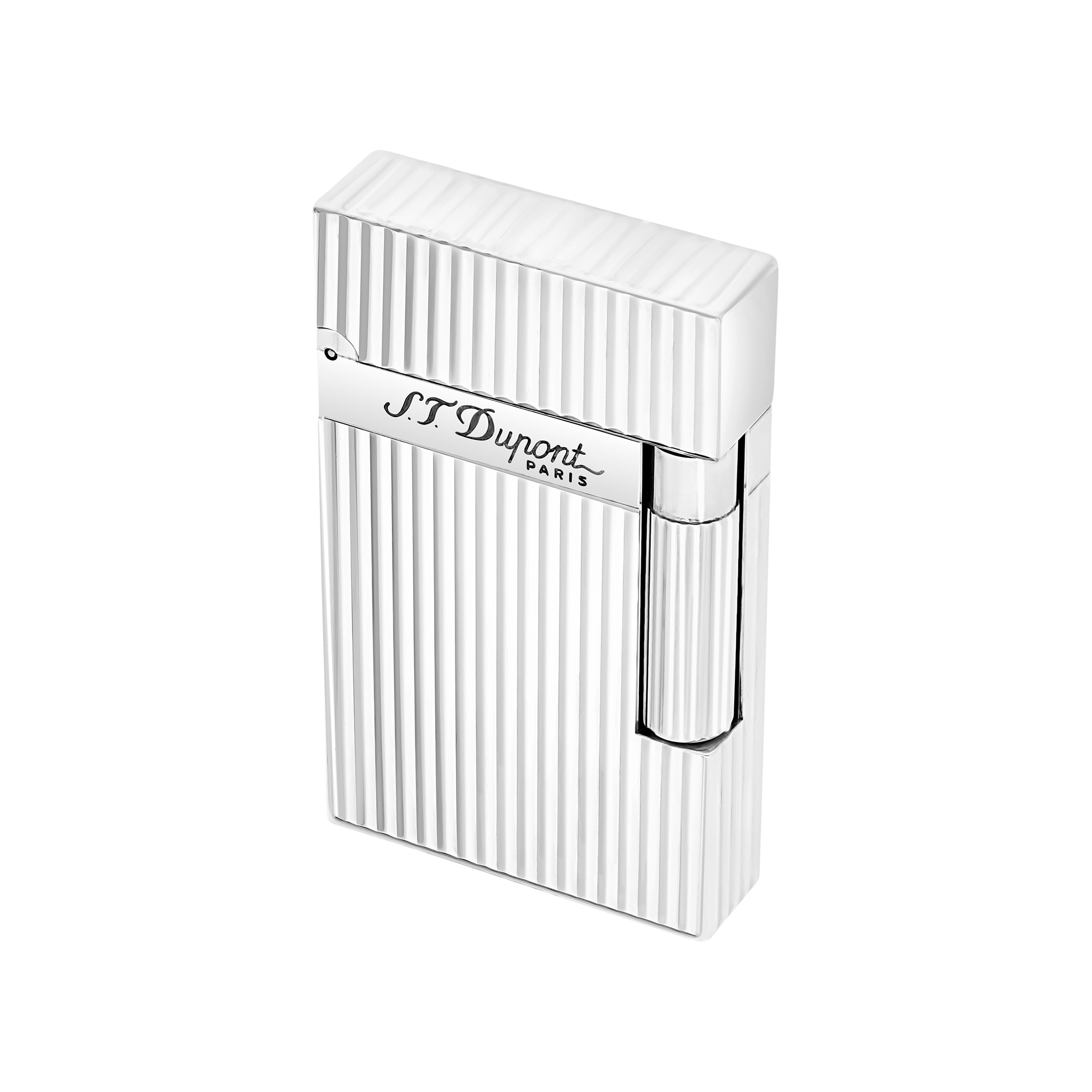 Ligne 2 lighter with silver finish - Luxury Lighter | S.T. Ligne 2 lighter with silver finish - Luxury Lighter | S.T.