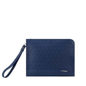 FIREHEAD BLUE POUCH – Luxury Leather Goods | S.T. Dupont