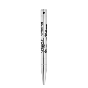 D -initial Dragon Chrome ball pen - Luxury pens | S.T. DUPONT