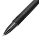Défi Millenium shiny black lacquer and matt black rollerball pen