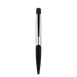 Défi Millenium brushed chrome and matt black ballpoint pen