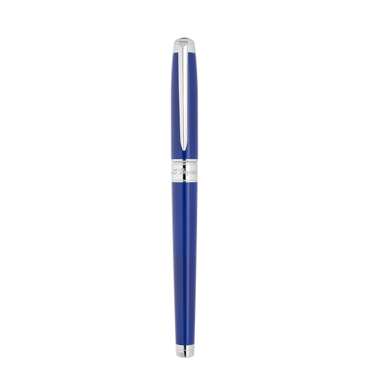 Rollerball pen Line D Eternity Medium Blue and Palladium