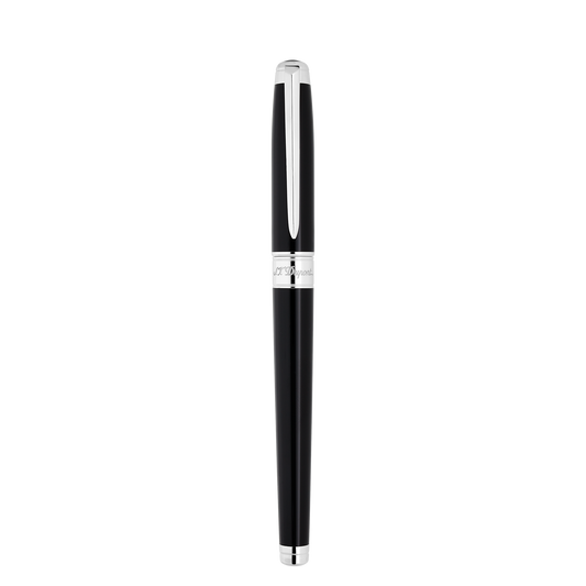 Rollerball pen Line D Eternity Medium Black and Palladium