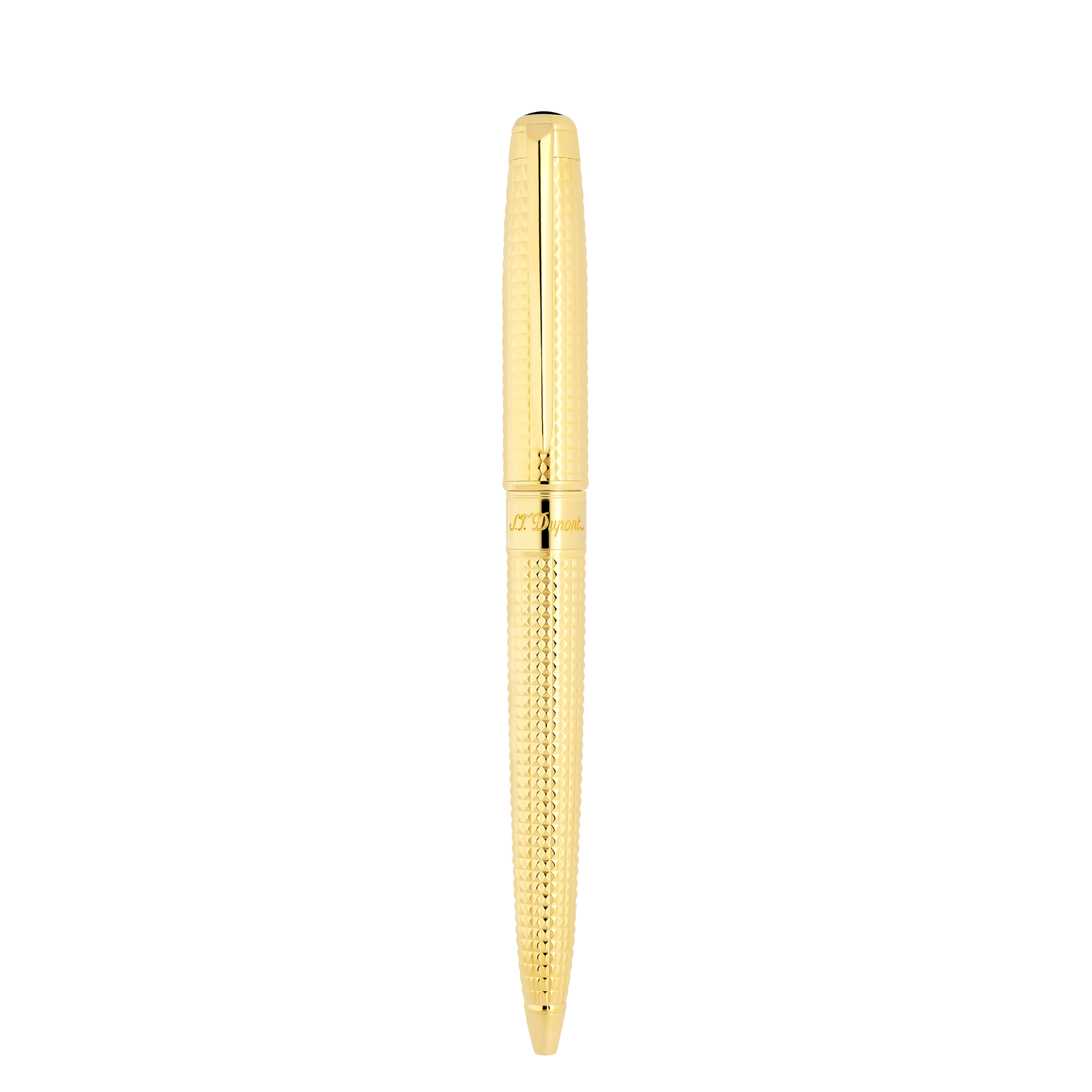 Ballpoint pen Line D Eternity Large Goldsmith Golden Diamond Point