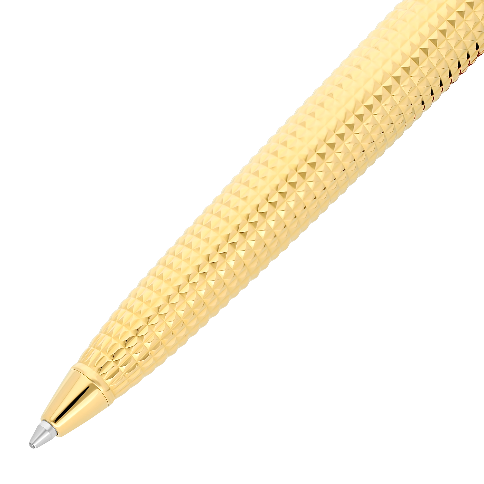 Ballpoint pen Line D Eternity Large Goldsmith Golden Diamond Point