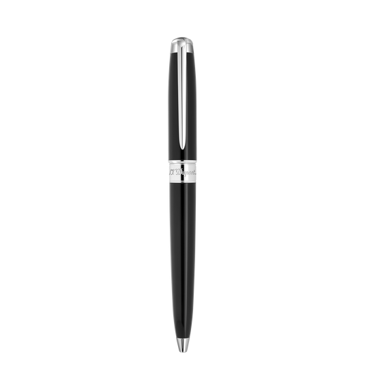 Ballpoint pen Line D Eternity Large Black and Palladium